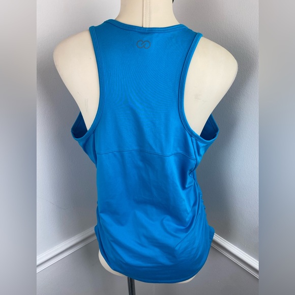 CALIA By Carrie Underwood Blue Razorback Tank | Size Large - Picture 5 of 10